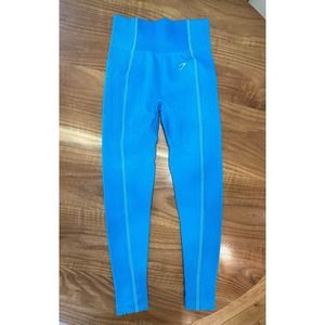 GYMSHARK  ULTRA Seamless Blue Leggings Women’s Medium